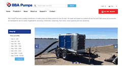 Desktop Screenshot of bbapumpsusa.com